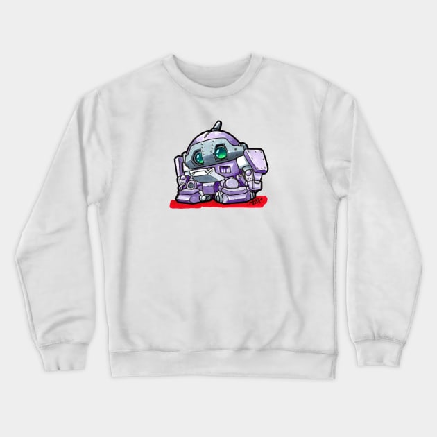 Asplenia Studios: SD Purple Bear Crewneck Sweatshirt by AspleniaStudios